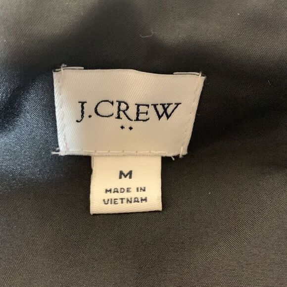 J. Crew Excursion Quilted Down Vest Black Size Medium - Picture 5 of 10